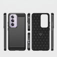 Case for Oppo Reno 12, Carbon, black