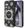 GUESS Magnetic IML Peony case for Samsung Galaxy S25