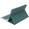 Case + keyboard Samsung Galaxy Tab S6 Lite P610/P615 / S6 Lite 2022 10.4, Pen Slot, green
