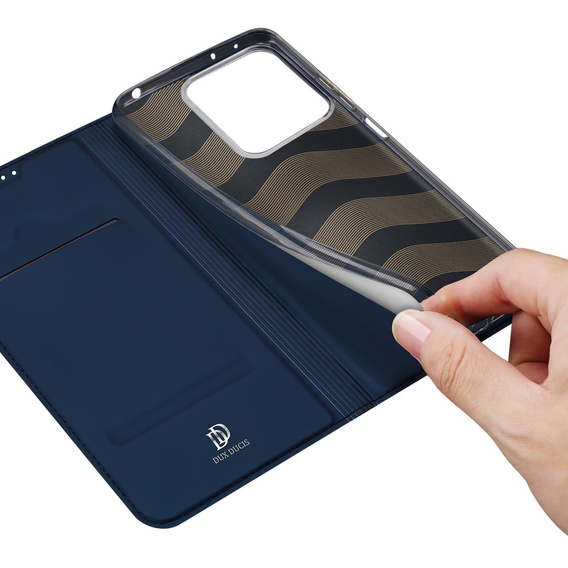 Dux Ducis Case for Xiaomi Redmi Note 13 5G, Skinpro, dark blue