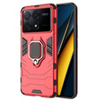 Case for Xiaomi Poco X6 Pro 5G, Kickstand Ring, black