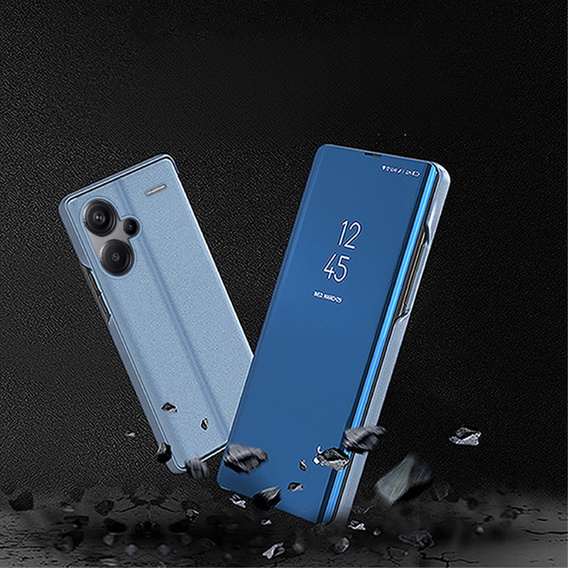 Case for Xiaomi Redmi Note 13 Pro+, Clear View, blue