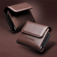 QIALINO Leather belt case for foldable smartphones