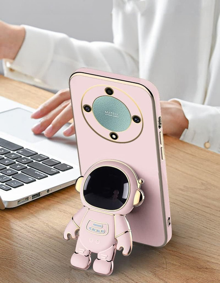 Case for Honor Magic 6 Lite 5G, Astronaut, pink