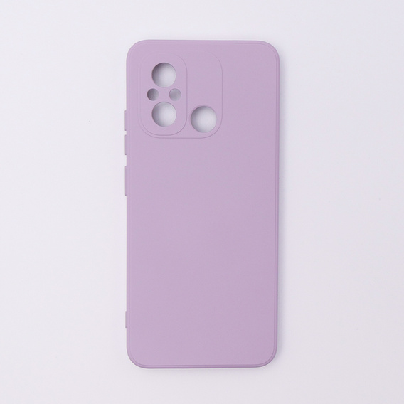 Case for Xiaomi Redmi 12C, Silicone Lite, purple