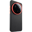 Leather case for Xiaomi 15 Ultra, leather hybrid, black