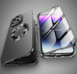 Case for iPhone 13 Pro Max, Dual Glass, for Magsafe, black
