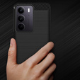 Case for Realme C71, Carbon, black