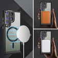 Case for Samsung Galaxy S24 Ultra, ERBORD Impact Guard, MagSafe, black