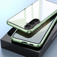 Case for Samsung Galaxy A36, Magnetic Dual Glass, green