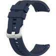 22mm Silicone strap with buckle for Huawei Watch GT / Watch GT2 - White