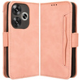 Flip case for Xiaomi Poco F6, Card Slot, pink