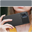 Case for Motorola Moto E13, Thunder, black