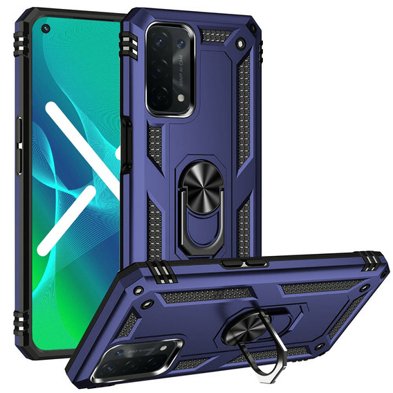 Armor Case for OPPO A54 5G/A74 5G/A93 5G, Nox Case Ring, blue