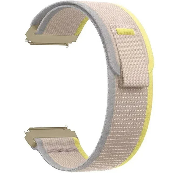 Nylon strap for Samsung Galaxy Watch Active 22mm, Beige