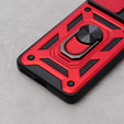 Case for Motorola Edge 40 Neo, CamShield Slide, red