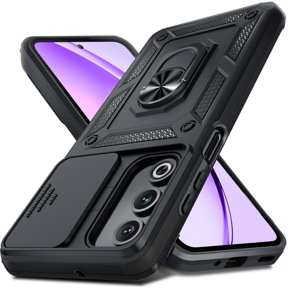 Case for Oppo A80, CamShield Slide, black
