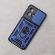 Case for Motorola Moto G84 5G, CamShield Slide, blue