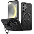 Case for Samsung Galaxy S25+ Plus, Military MagSafe, black