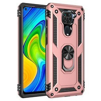 Armor Case for Xiaomi Redmi Note 9, Nox Case Ring, pink rose gold