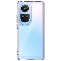 Case for Oppo Reno 10 / 10 Pro, Fusion Hybrid, transparent