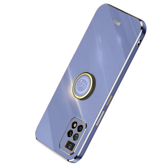 Case for Xiaomi Redmi 10, Electro Ring, blue