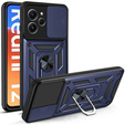 Case for Xiaomi Redmi 12, CamShield Slide, dark blue
