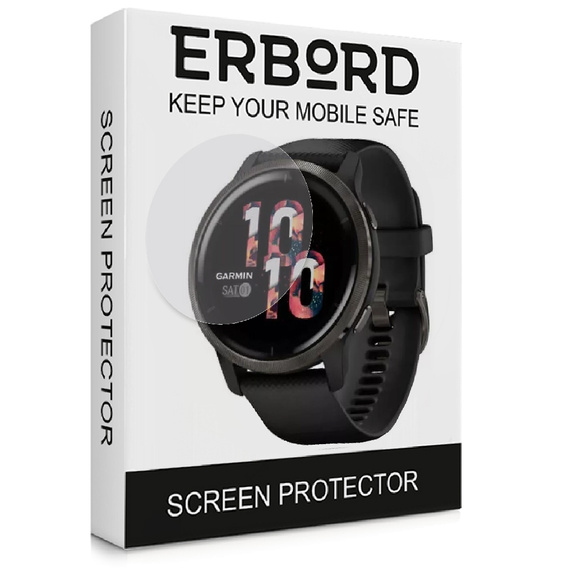 3x ERBORD hydrogel film for Garmin Venu 2