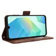 Flip case for Samsung Galaxy A16, Card Slot, brown