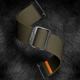 Nylon strap for Samsung Galaxy Watch Active 22mm, Black