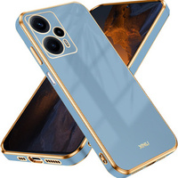 Case for Xiaomi Poco F5, Glamour CamShield, blue