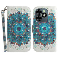 Flip case for Infinix Hot 40i, Wallet, Mandala Flower
