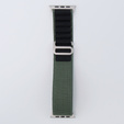 Nylon Strap for Apple Watch 1/2/3/4/5/6/7/8/SE/ULTRA 42/44/45/49mm, Green / Black