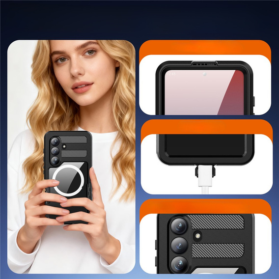 REDPEPPER waterproof case for Samsung Galaxy S26 Plus