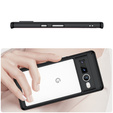Case for Google Pixel 7 Pro 5G, Fusion Hybrid, with camera protection, transparent / black