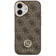 GUESS 4G Strass Logo MagSafe Case with Strap for iPhone 17