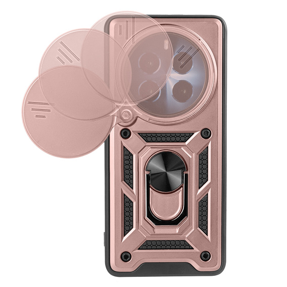 Case for Realme 12 Pro 5G / 12 Pro+ 5G, CamShield Slide, pink