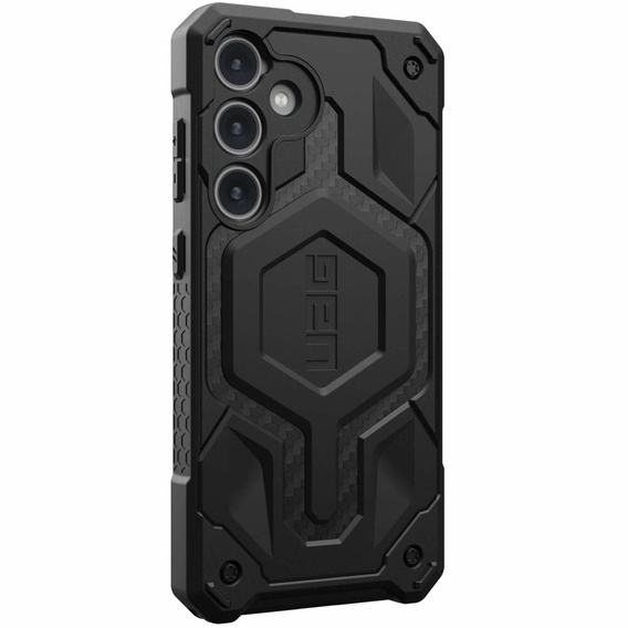 Urban Armor Gear Case for Galaxy S24, Monarch Pro MagSafe, black