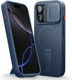Case for iPhone 16 Pro, Suritch Shockproof, for MagSafe, dark blue
