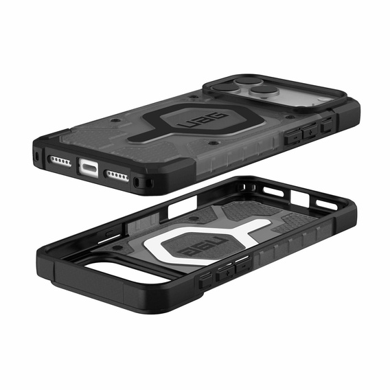 Urban Armor Gear case for iPhone 17 Pro Max, Pathfinder MagSafe, Ash/Black