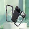 Case for iPhone 17 Pro, Waterproof IP68, SHELLBOX MagSafe, black