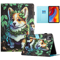 Case for Lenovo Tab M11, with flap, corgi dog