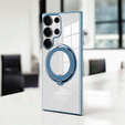 Magnetic Case for Samsung Galaxy S25 Ultra, for MagSafe, blue