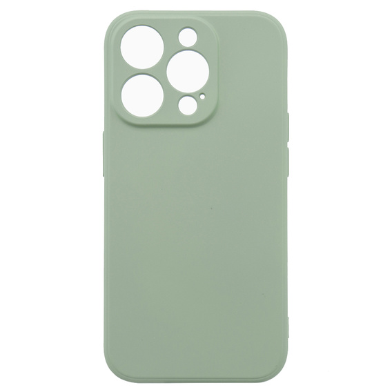 Case for iPhone 15 Pro, Silicone Lite, mint