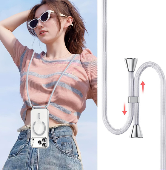 Electro MagSafe case with lanyard for iPhone 17 Pro Max