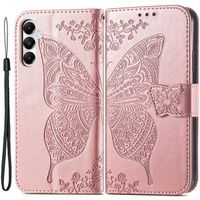 Flip case for Samsung Galaxy A05s, Butterfly, purple