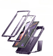 Armored case for Samsung Galaxy S23 Ultra, Dexnor Full Body (Two Frames), purple