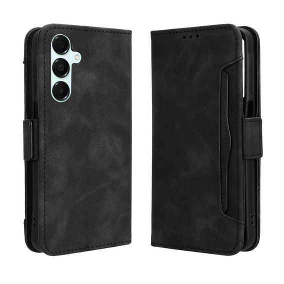 Flap case for Oppo Reno 14F, Card Slot, wallet, black