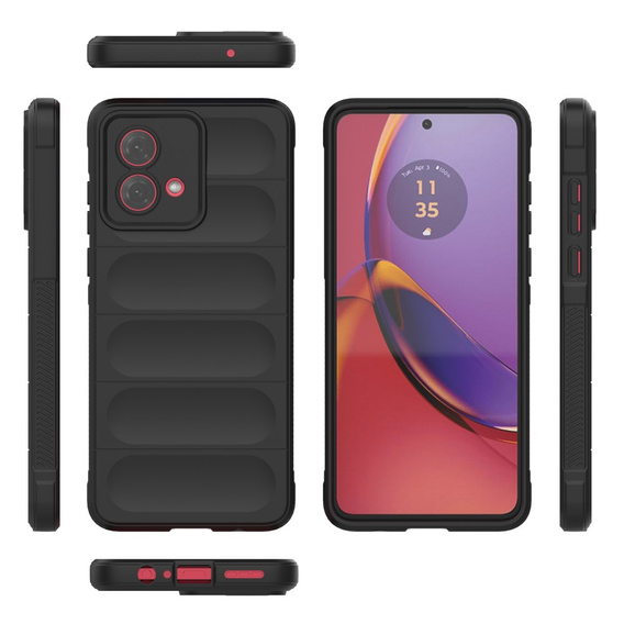 Case for Motorola Moto G84 5G, Gaming Shockproof, black