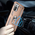 Armor Case for Xiaomi Redmi Note 10 Pro, Nox Case Ring, gold
